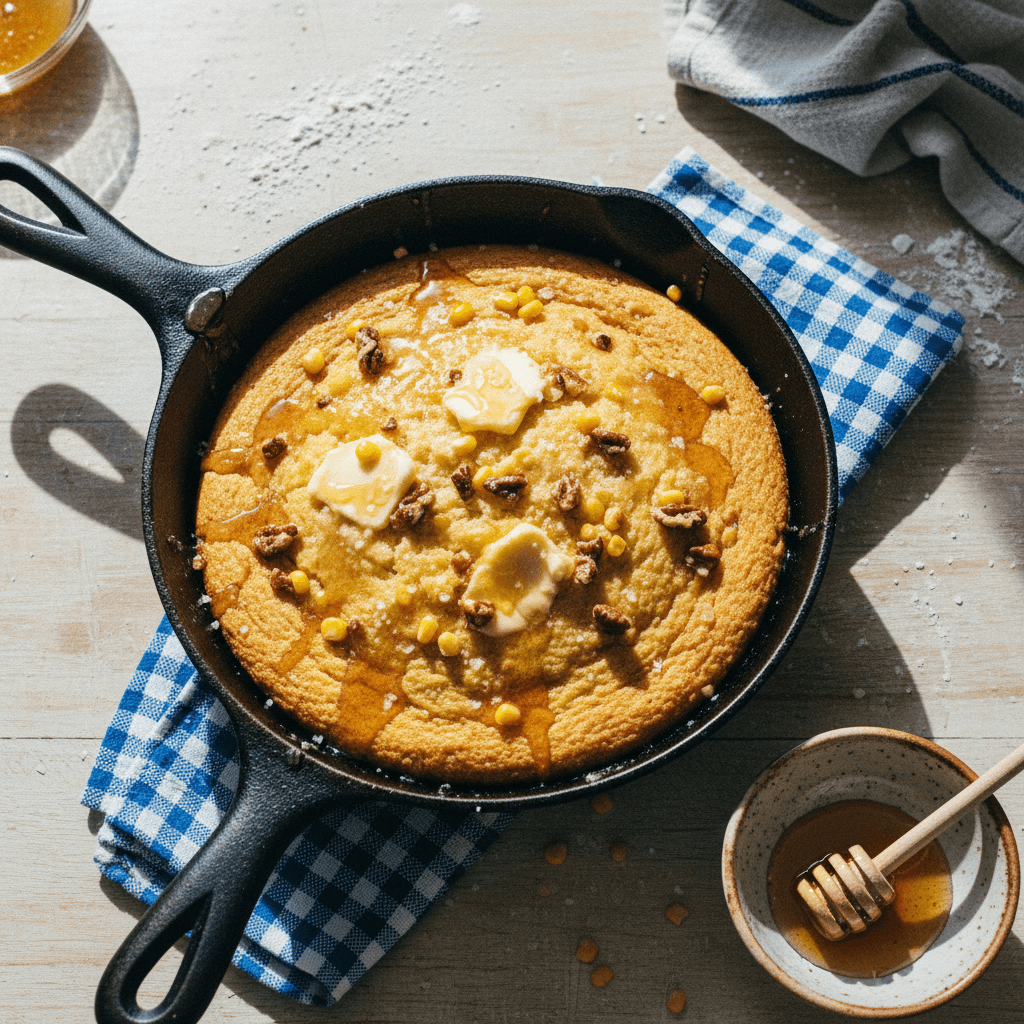 Honey Butter Cornbread