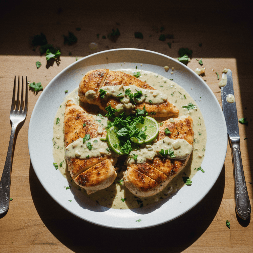 Creamy Garlic Herb Chicken