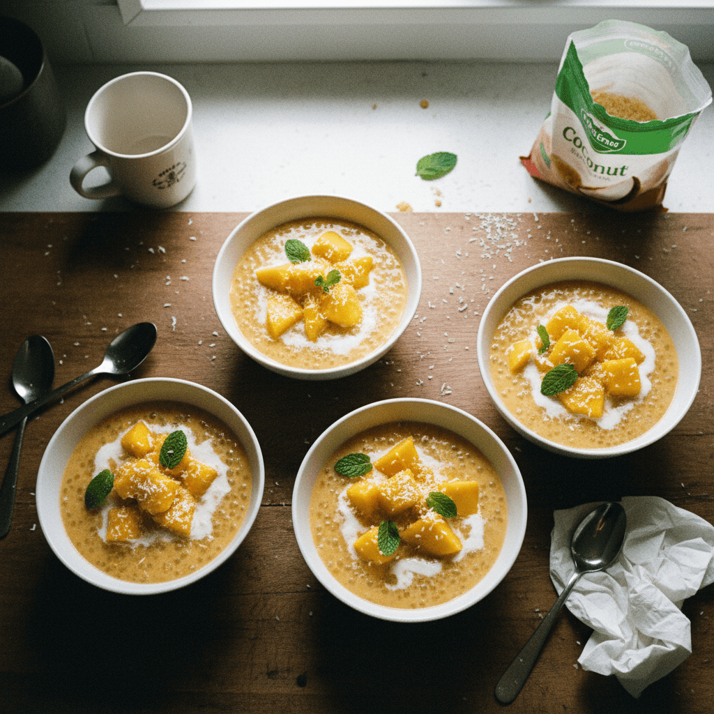 Mango Coconut Sago