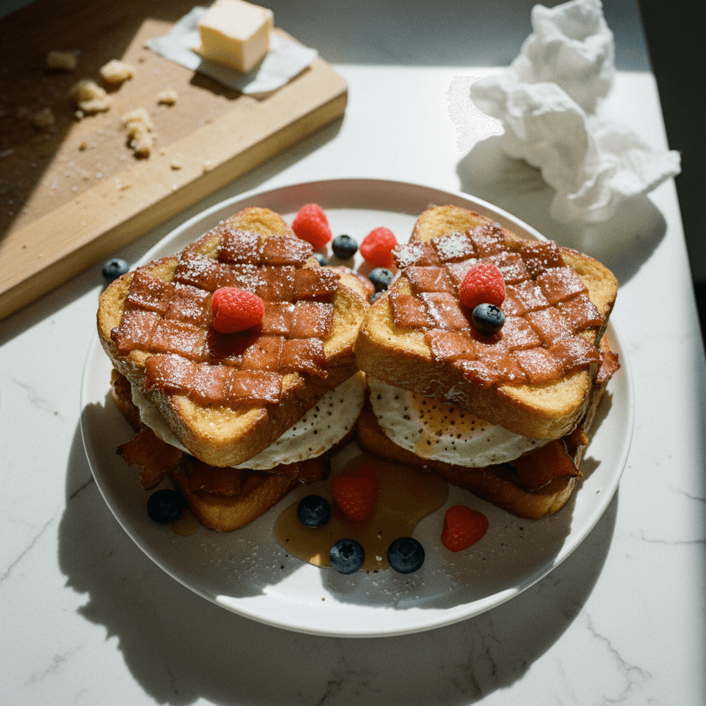 French Toast Breakfast Sandwiches