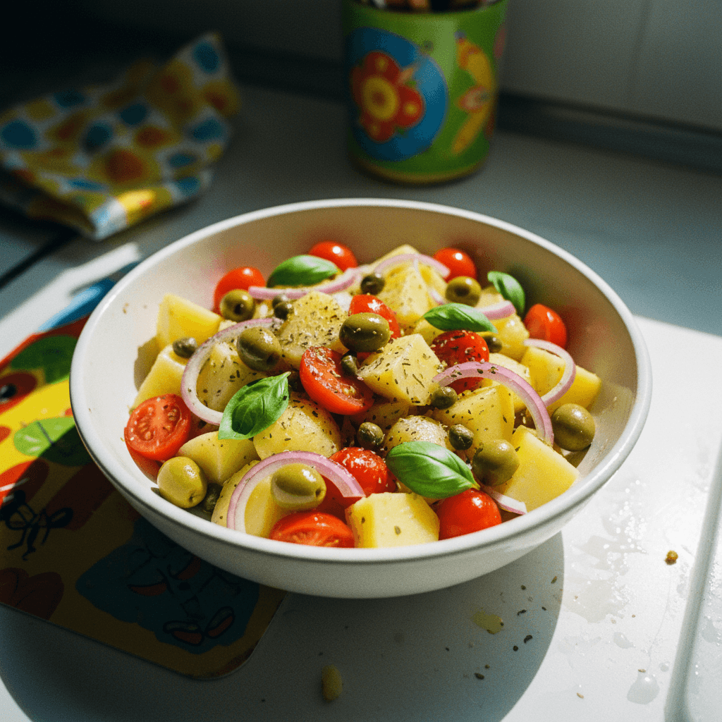 Pantellerian Potato Salad (Insalata Pantesca)