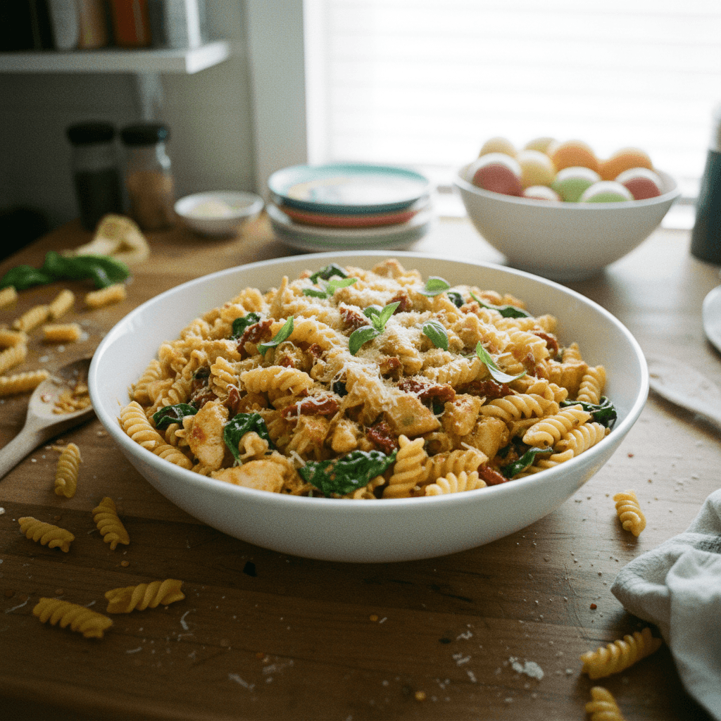 Creamy Tuscan Chicken Pasta