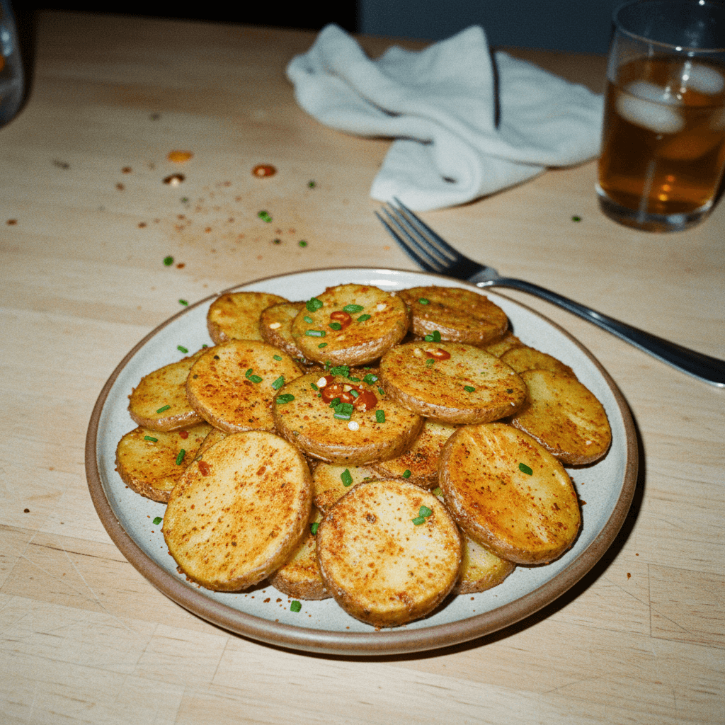 Crispy Seasoned Potato Slices