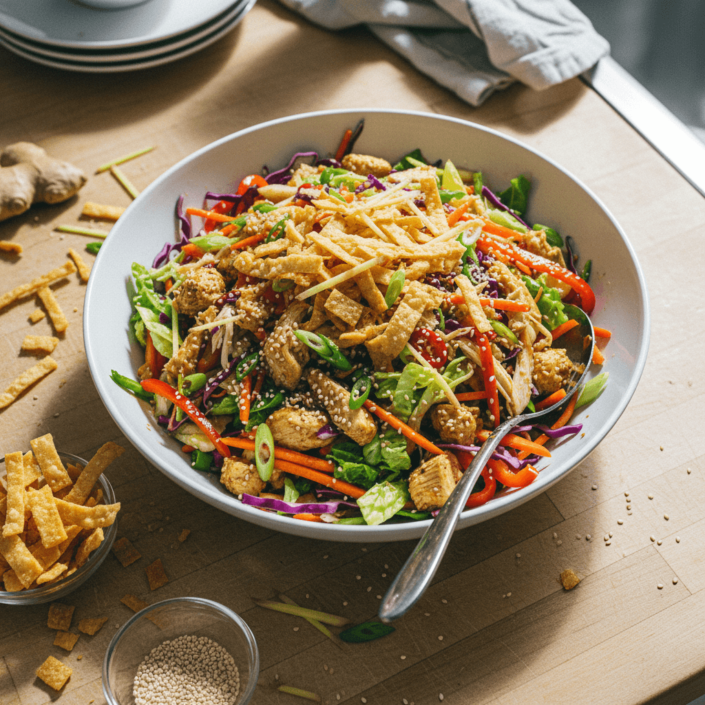 Sesame Ginger Chicken Salad