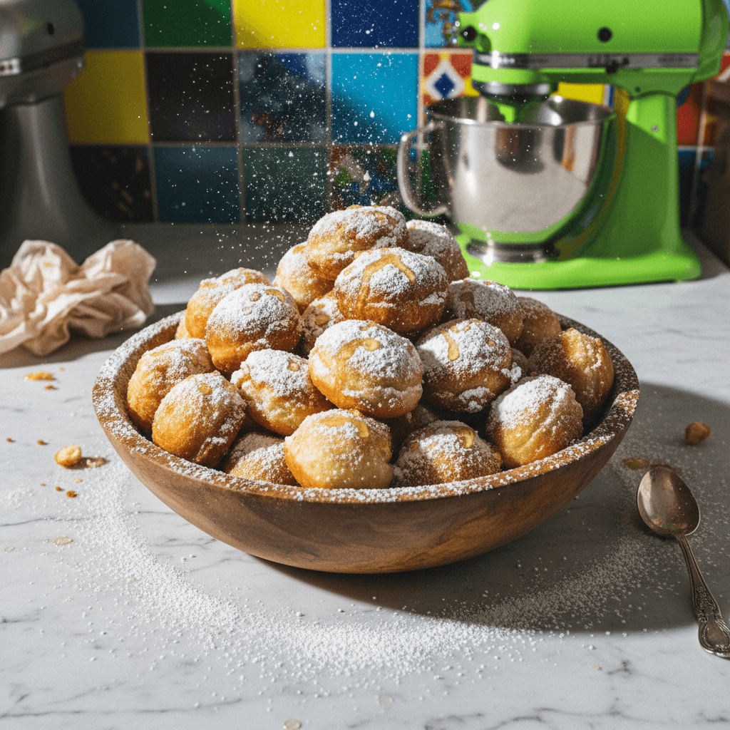 Tiana’s Fluffy Homemade Beignets