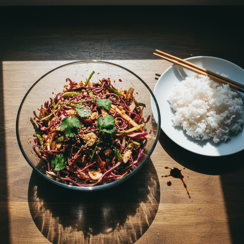 Spicy Cabbage Salad