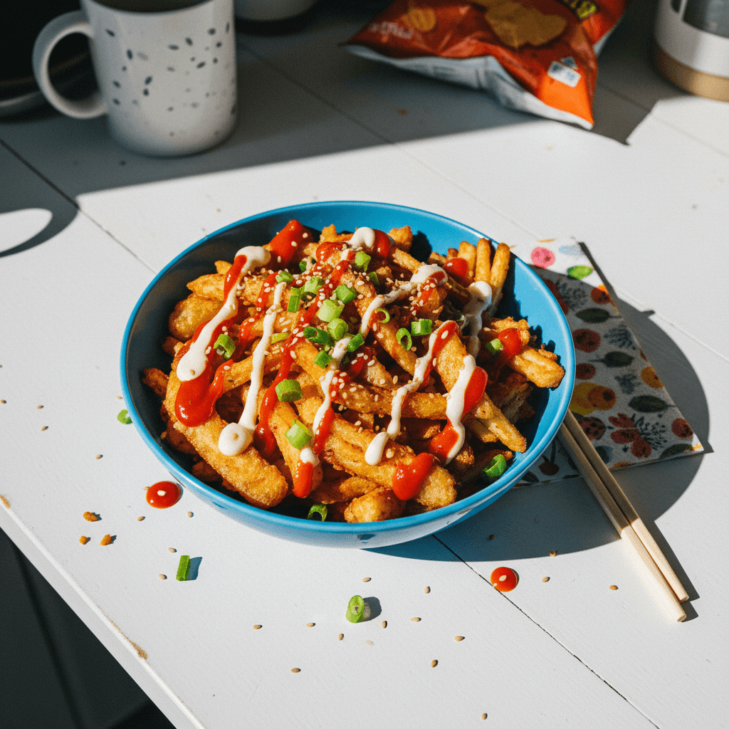 Gilgeori Gamja (Crispy Chewy Potatoes)