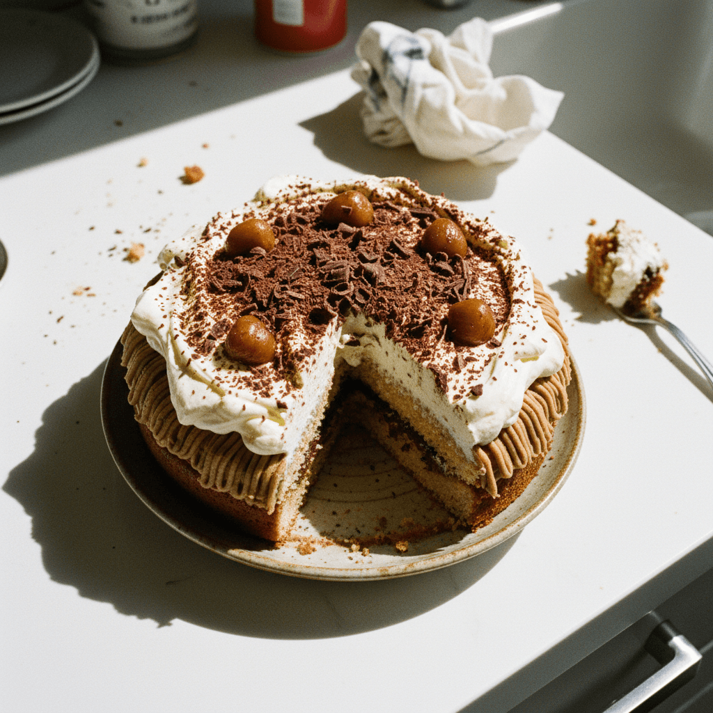 Mont Blanc Coffee Cake