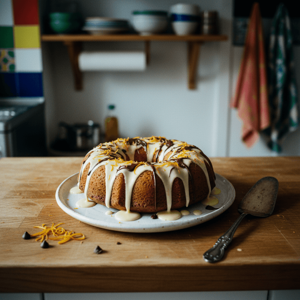 The Moistest Orange Cake