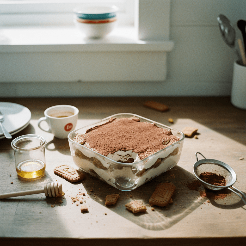 No-Bake Biscoff Tiramisu