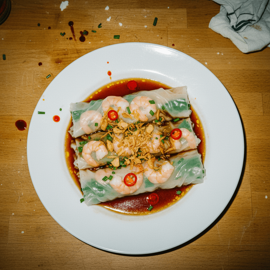 Prawn Rice Rolls