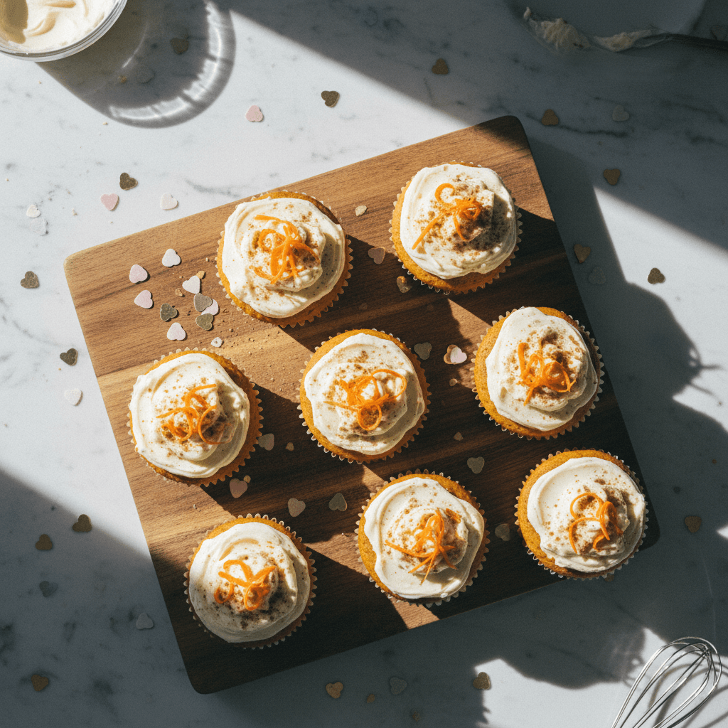 Muffins de Zanahoria Saludables y Simples