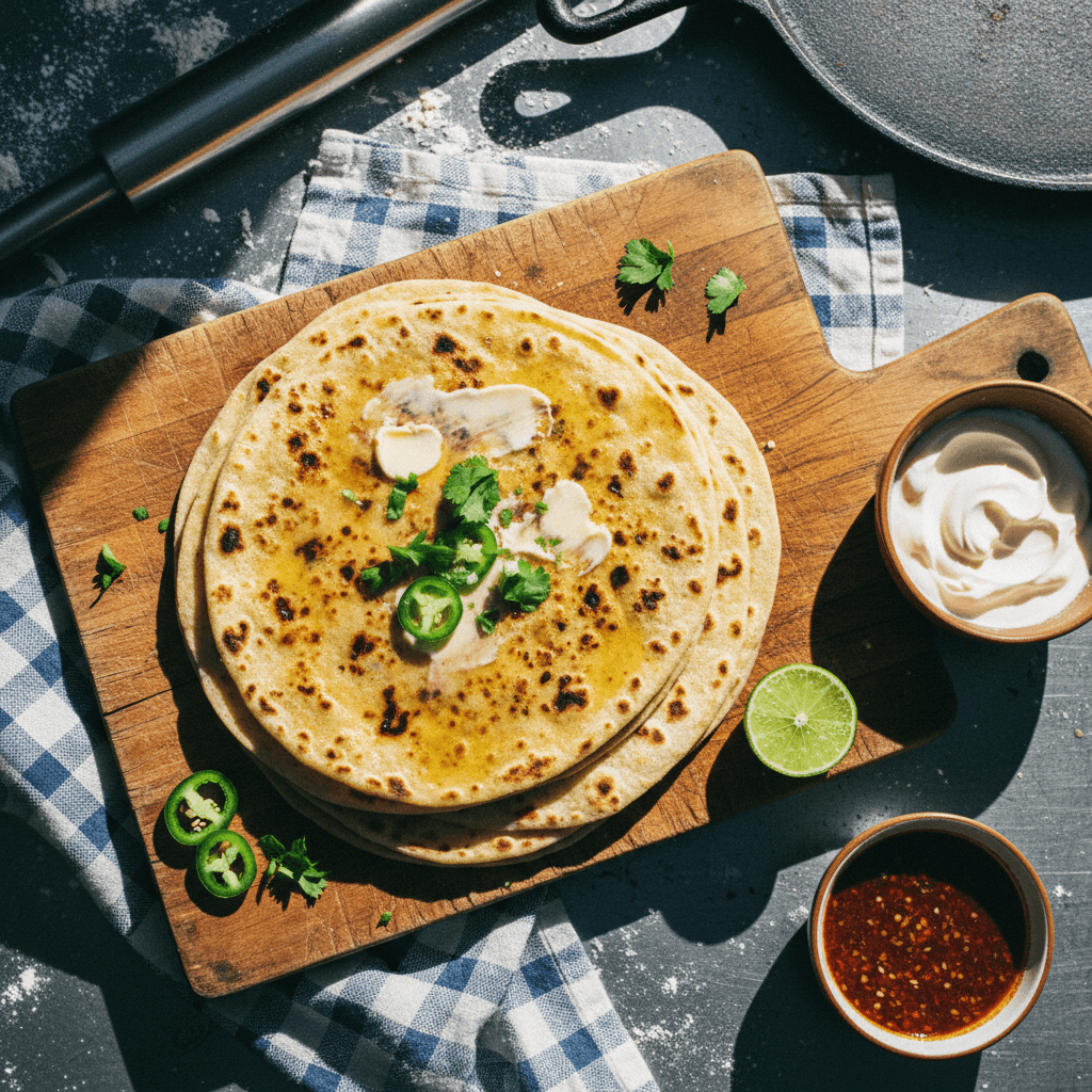 Buttery Tortillas de Harina