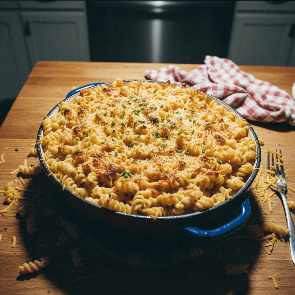 Old School Creamy Baked Mac and Cheese