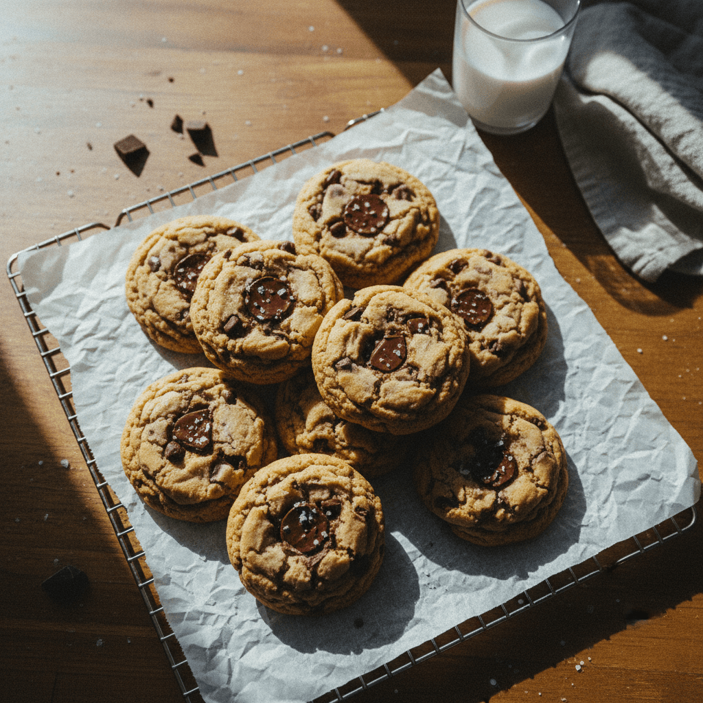 NYC Style Thick Chocolate Chip Cookies