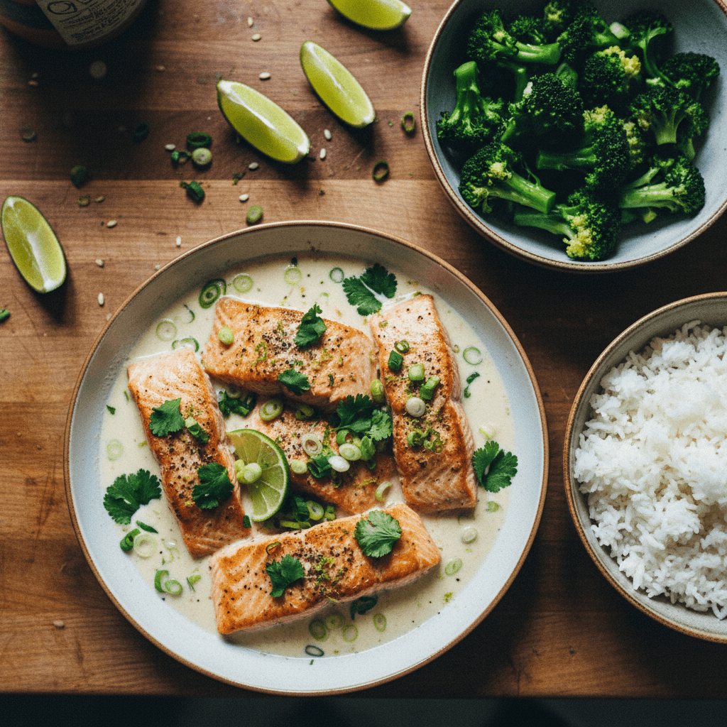 Coconut Lime Salmon