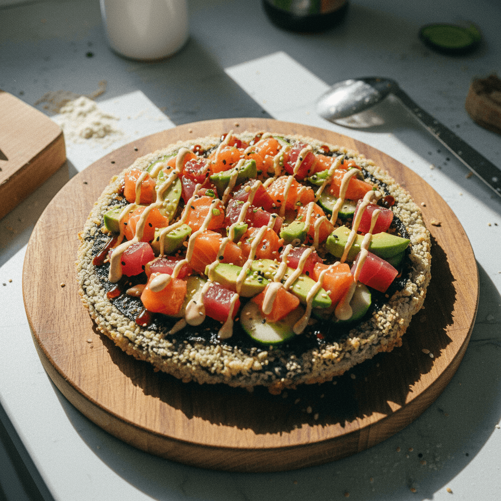 Sushi Pizza