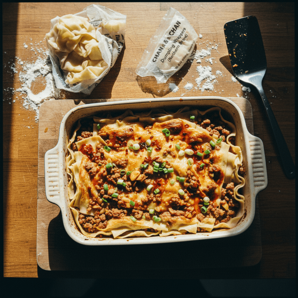 Dumpling Lasagna