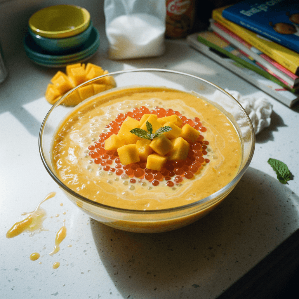 Creamy Mango Sago