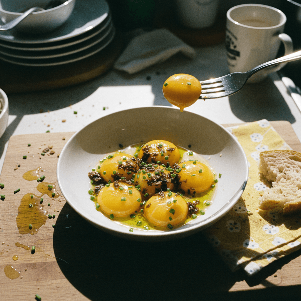 Confit Egg Yolks