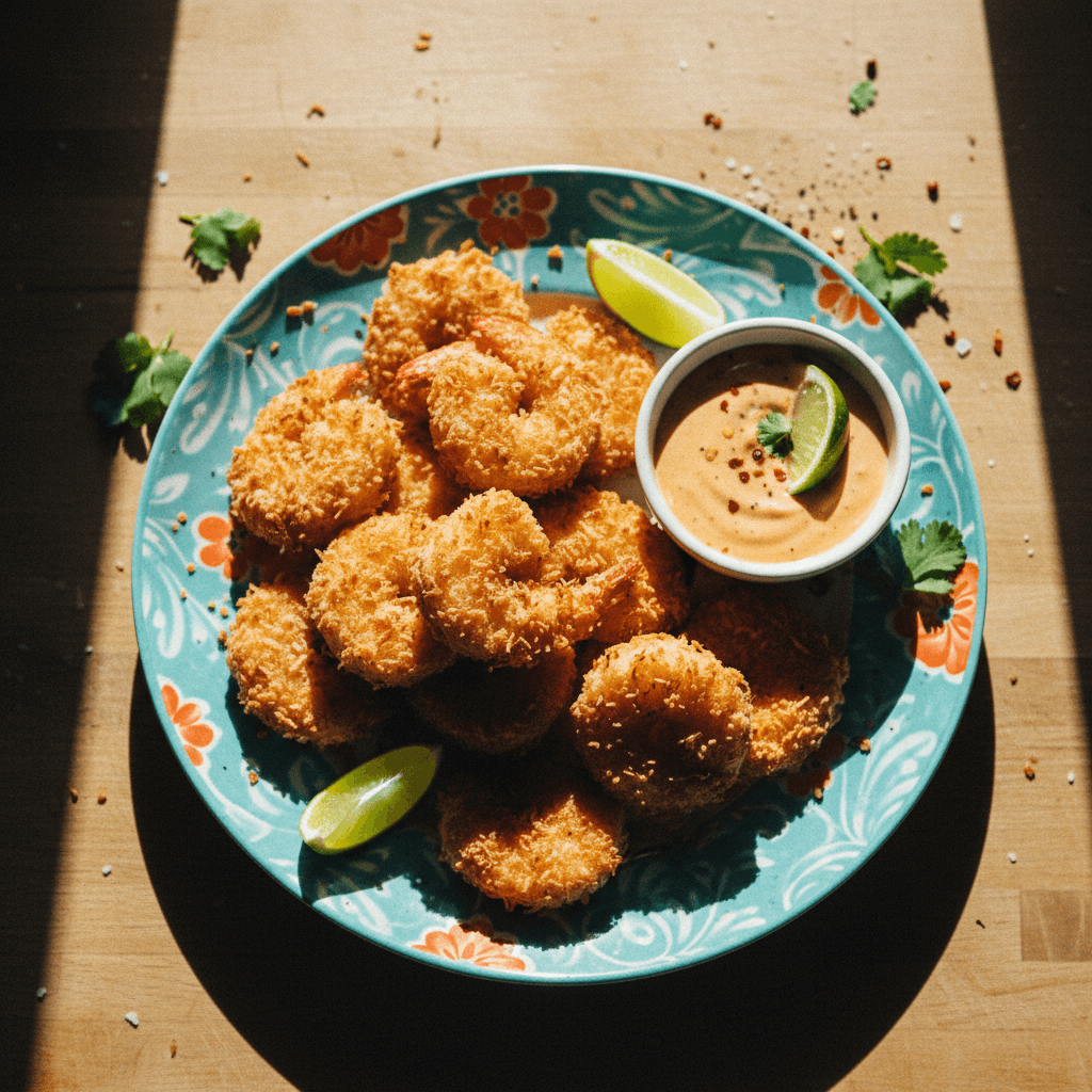 Coconut Shrimp with Dipping Sauce