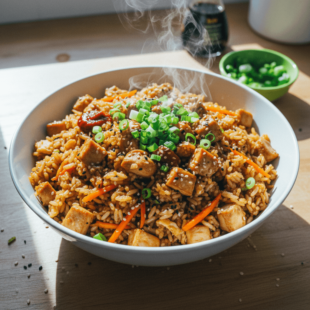 Teriyaki Chicken Fried Rice