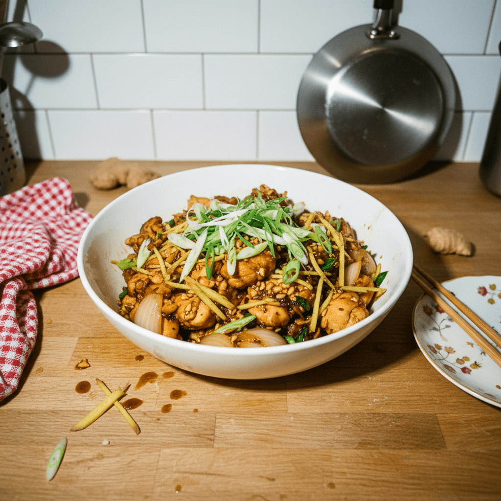 Ginger Spring Onion Chicken