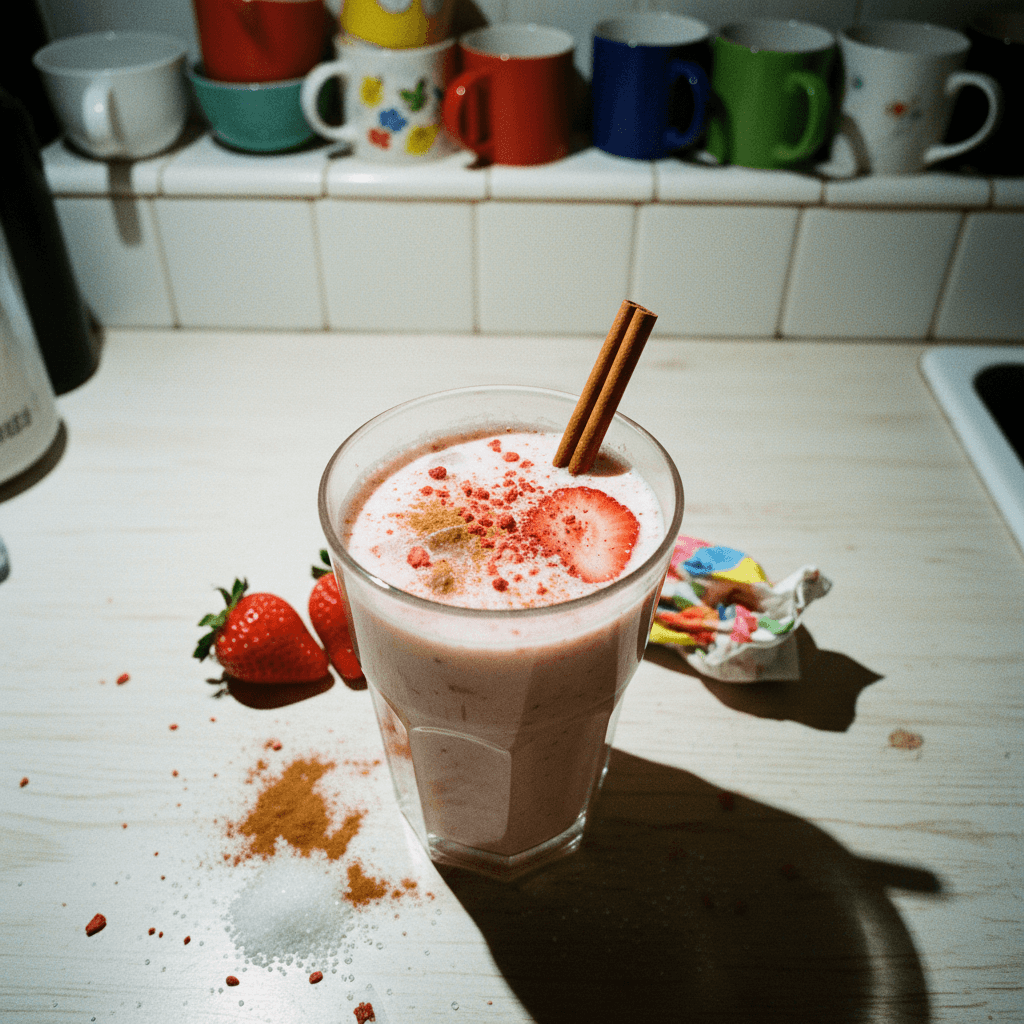 Strawberry Horchata Chai