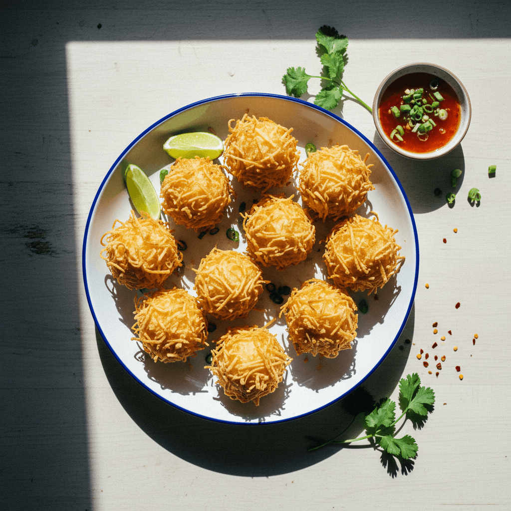 Crispy Shrimp Balls