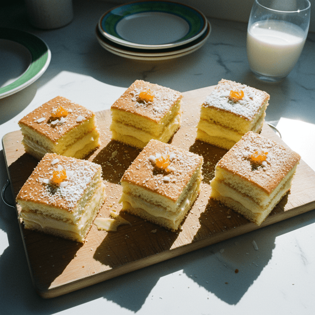 Inipit (Filipino Sandwich Cake)
