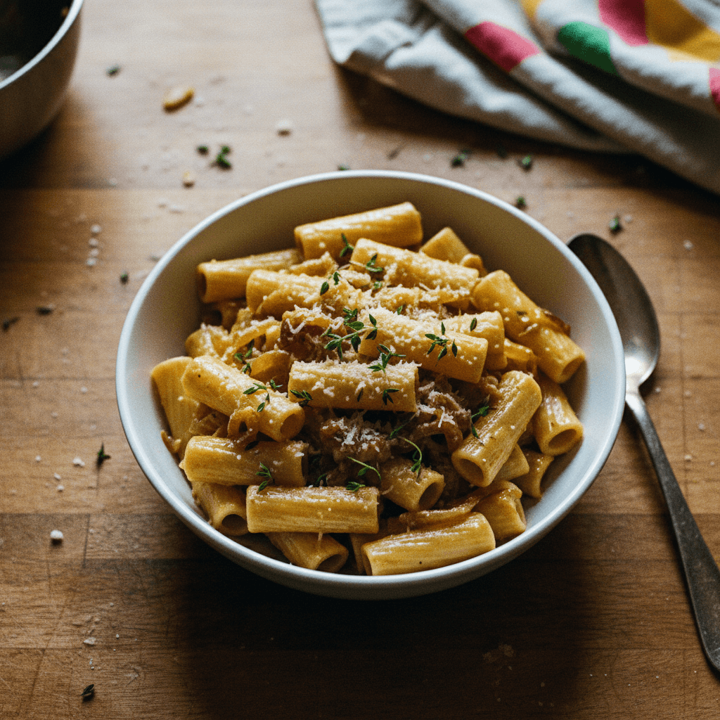 Caramelized Onion Pasta