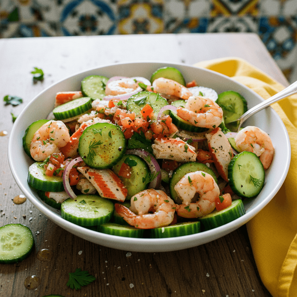 Seafood Cucumber Salad