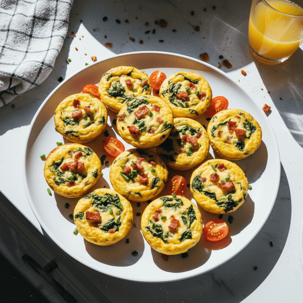 Muffin Tin Mini Quiches