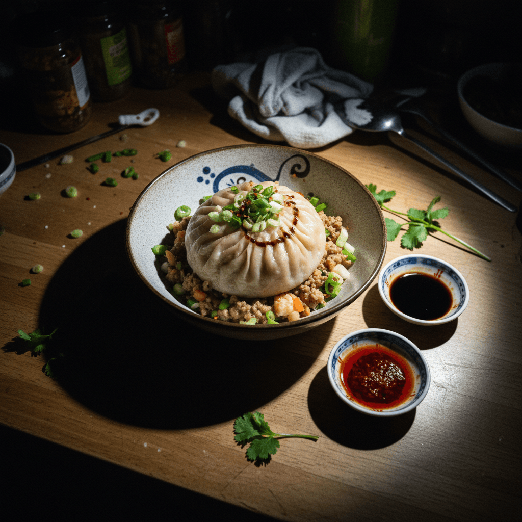 Dim Sum-Inspired Chicken and Shrimp Dumplings (Dimsimlim)
