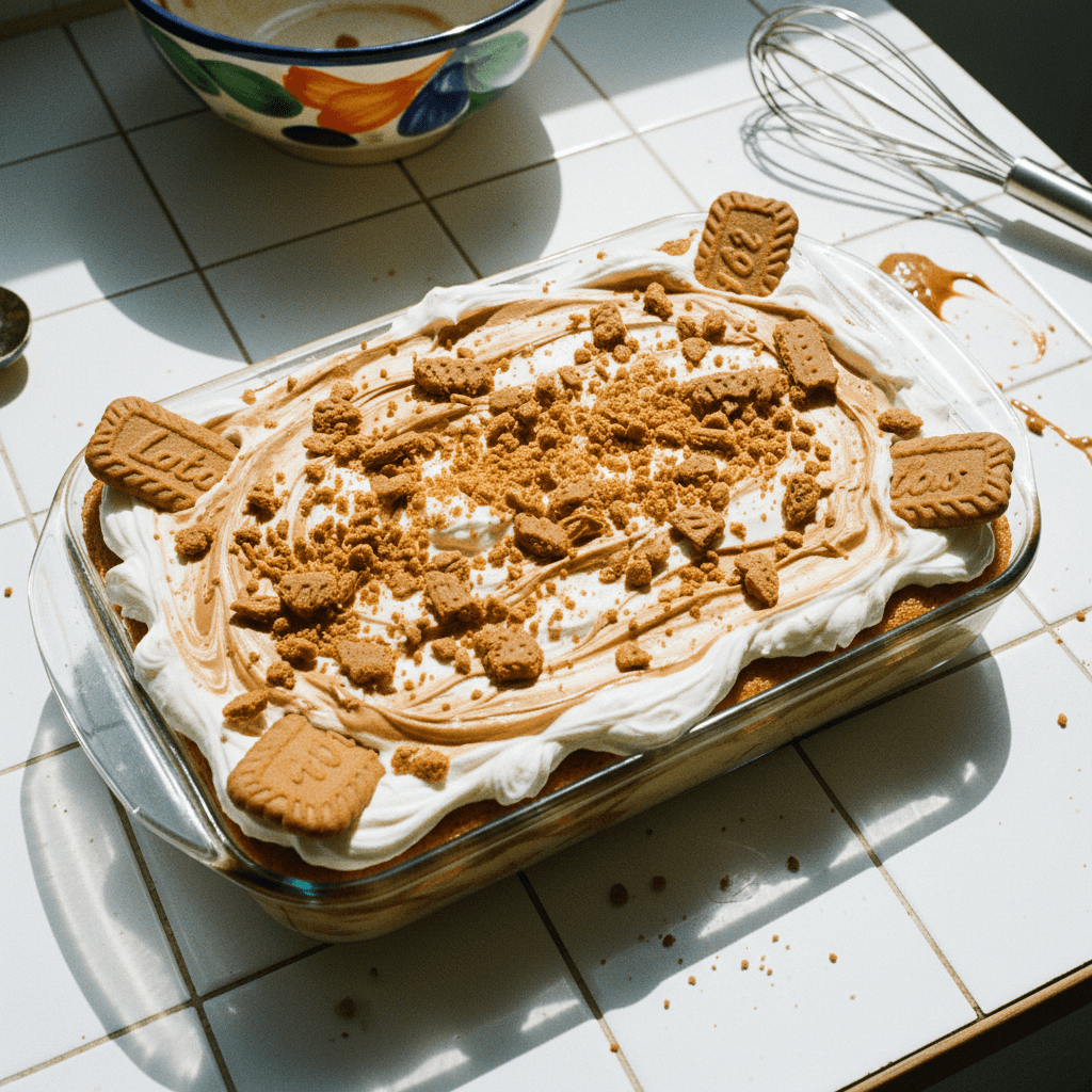 Biscoff Tres Leches Cake