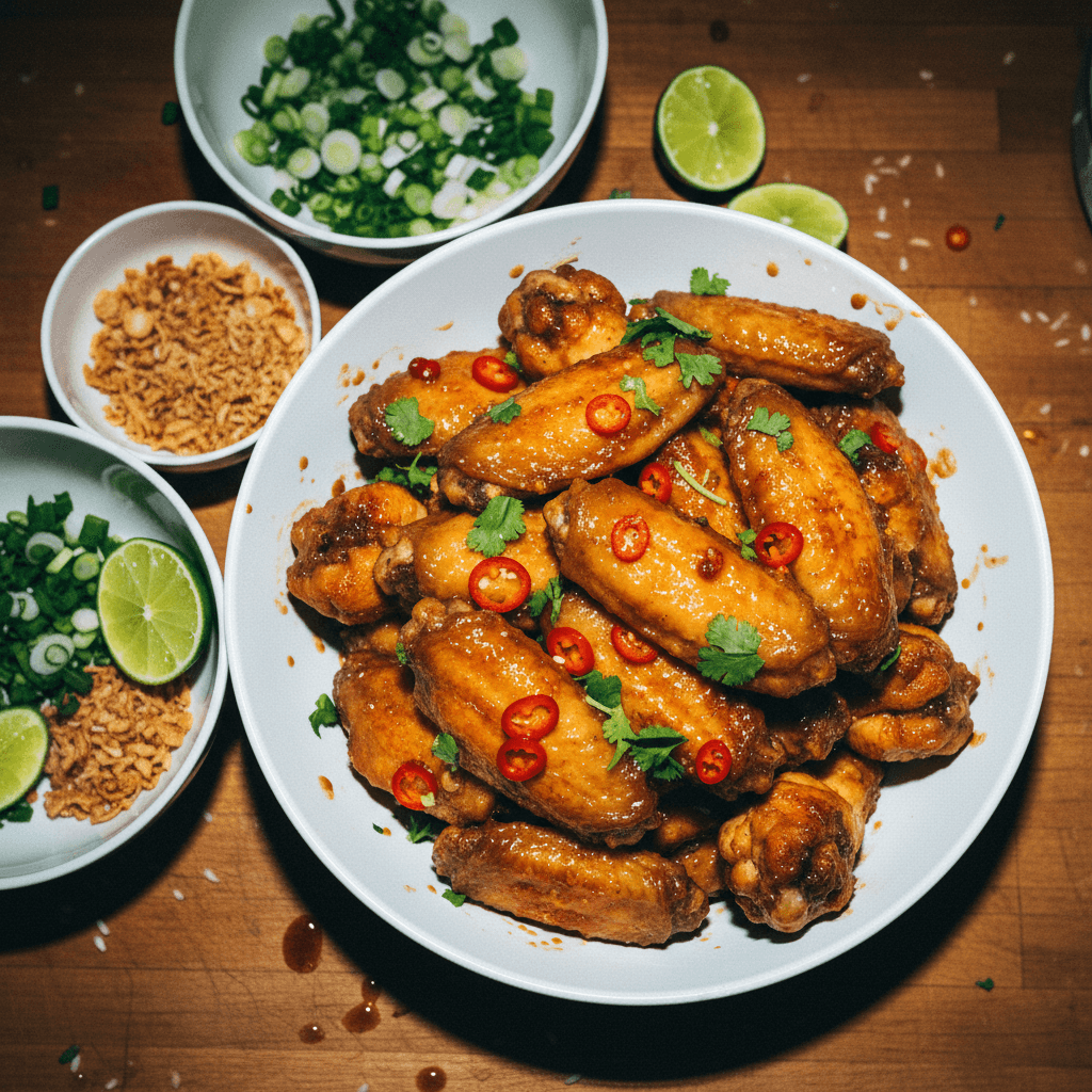 Air-Fried Vietnamese Fish Sauce Chicken Wings