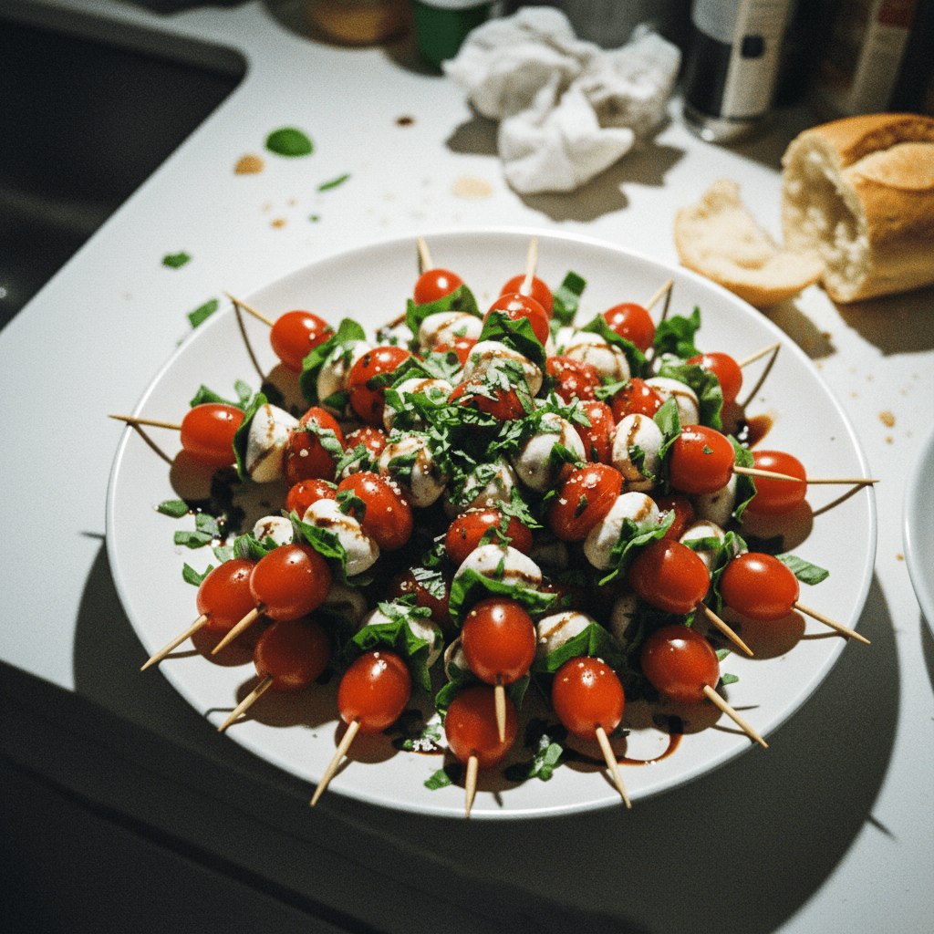 Mini Caprese Skewers