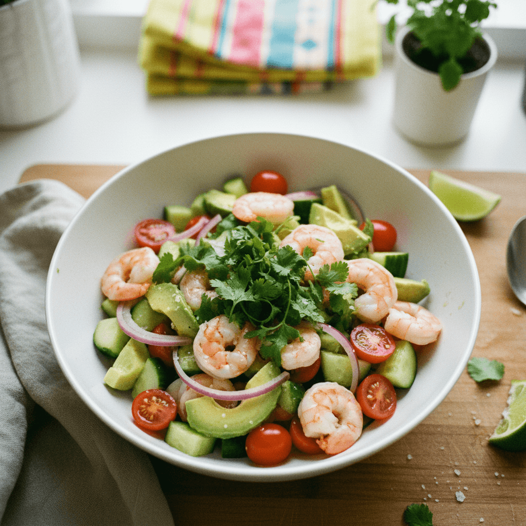 Shrimp Avocado Salad