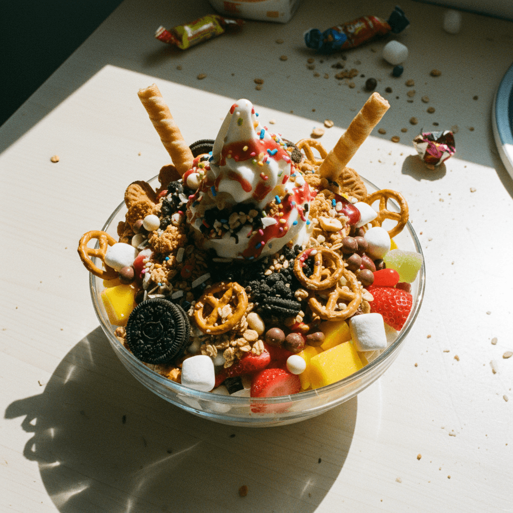 Yogur Helado Estilo 'Yogo Loco'