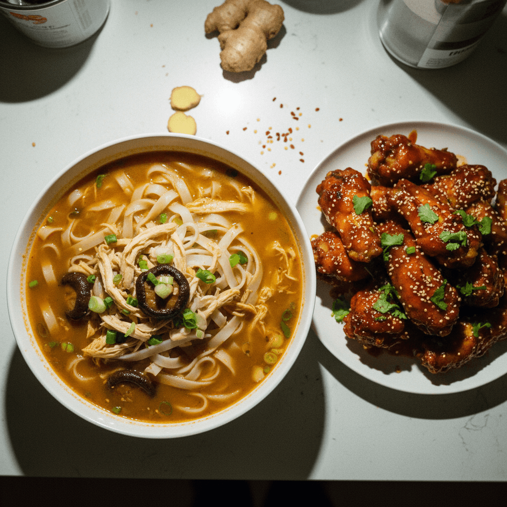Better Than Takeout Soup & Wings