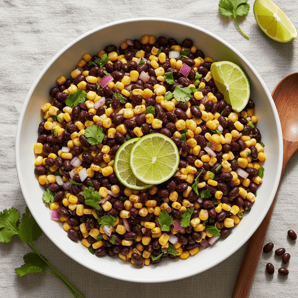 Black Bean and Corn Salsa Salad