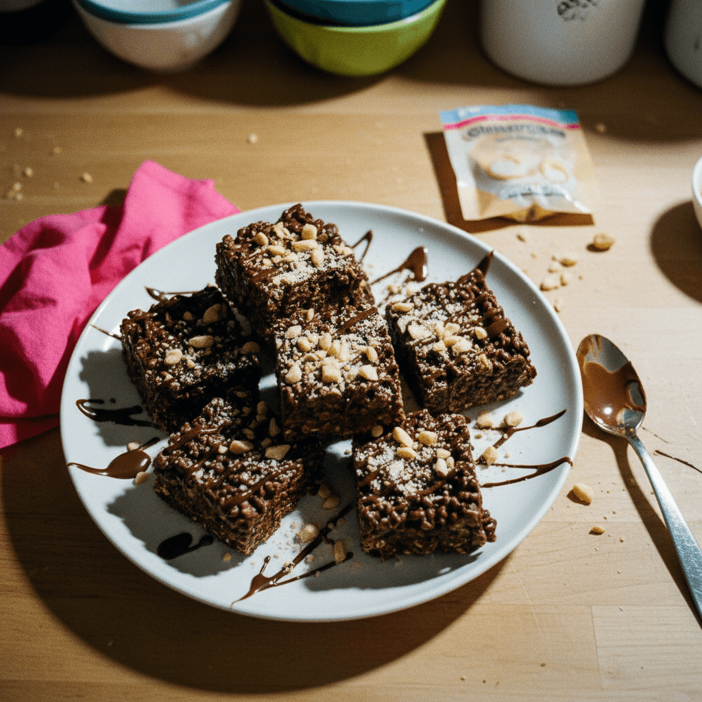 Chocolate Protein Crispi Bites