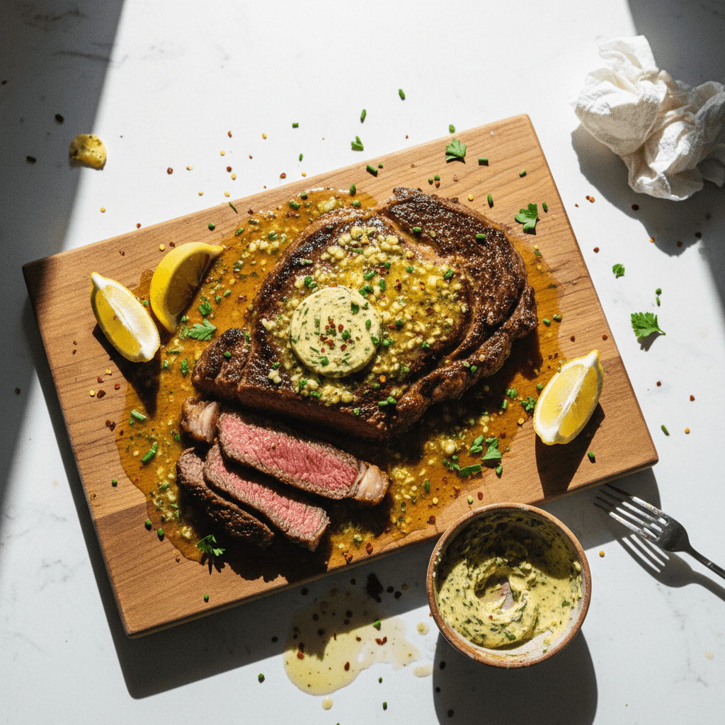 Cowboy Butter Ribeye