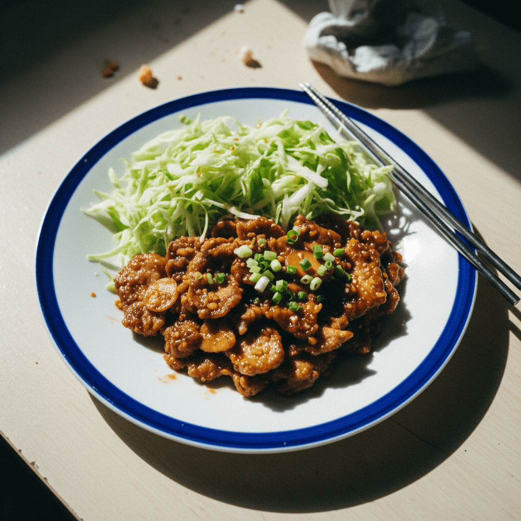 Ginger Fried Pork