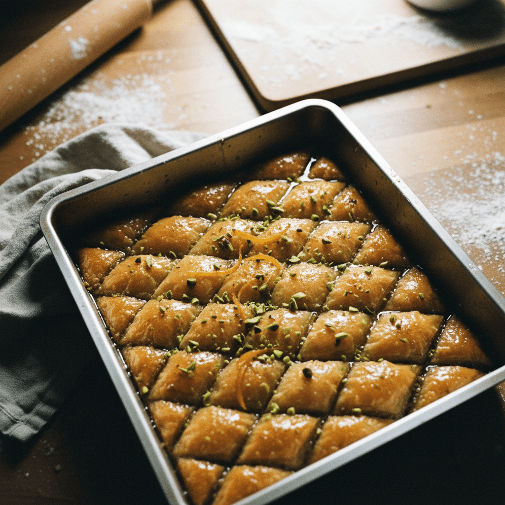 Homemade Baklava
