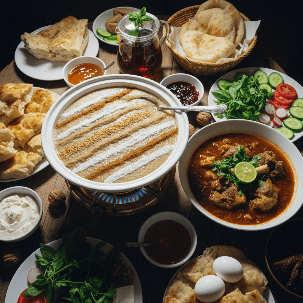 Lavish Persian Breakfast Spread