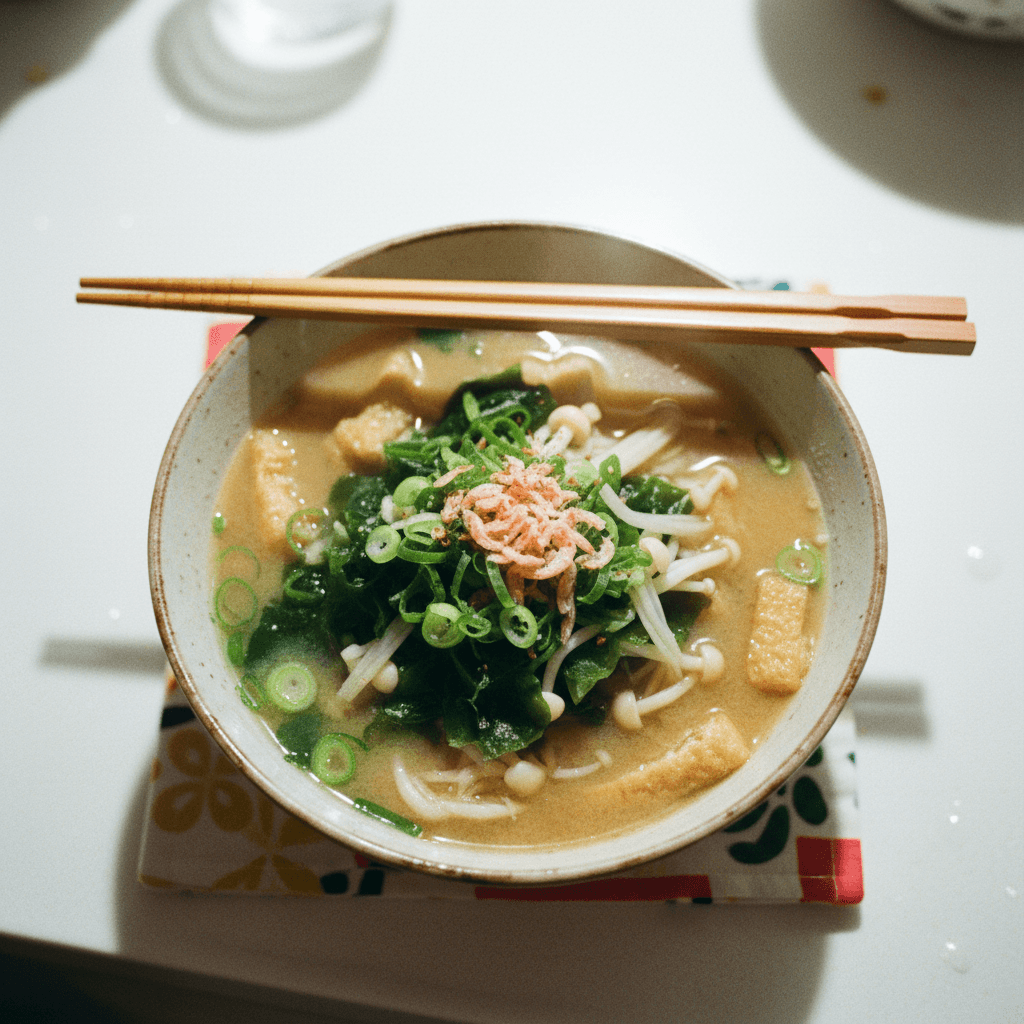 Instant Freezer Miso Soup Mix