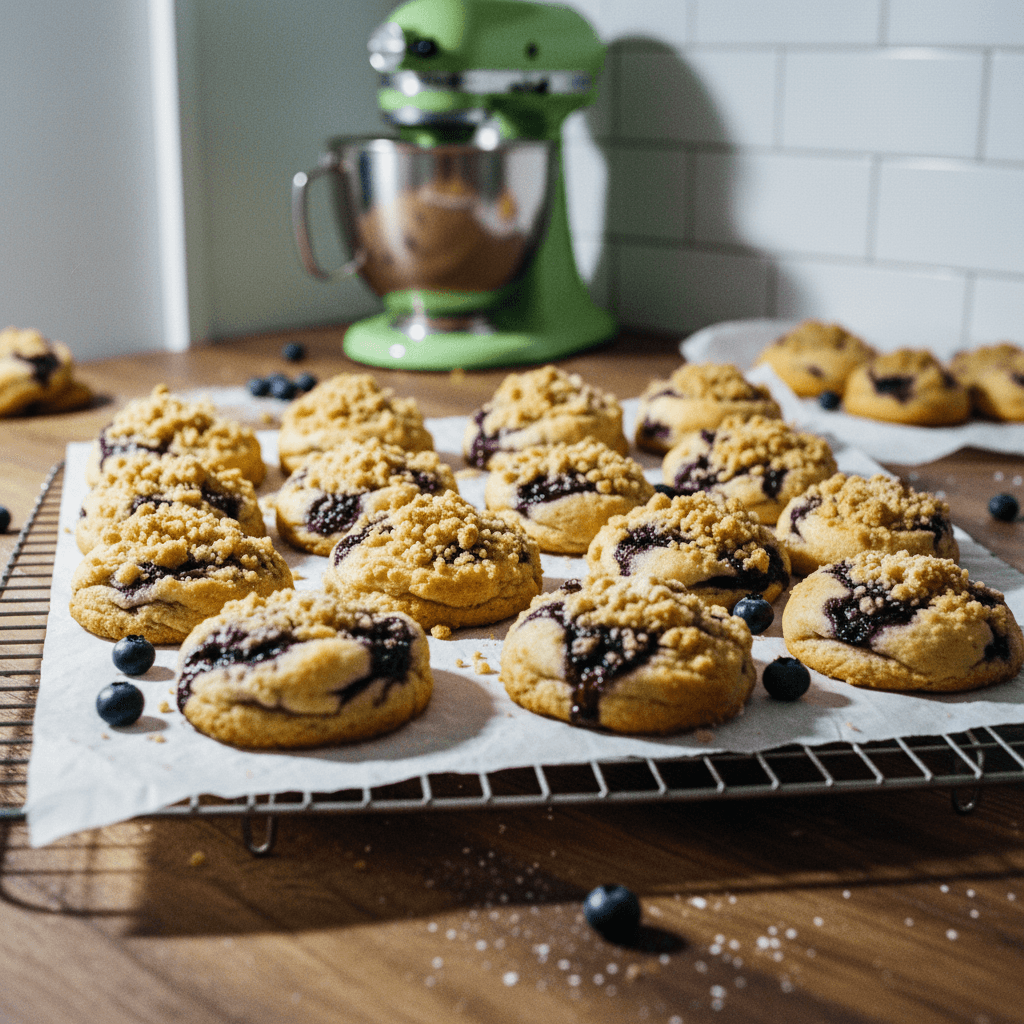 Blueberry Muffin Cookies