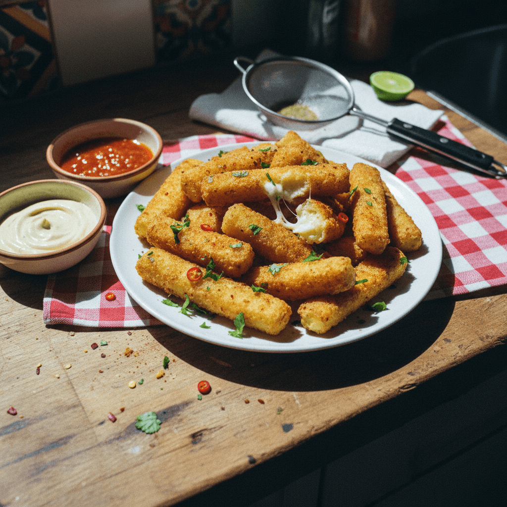 Papas Rellenas de Mozzarella