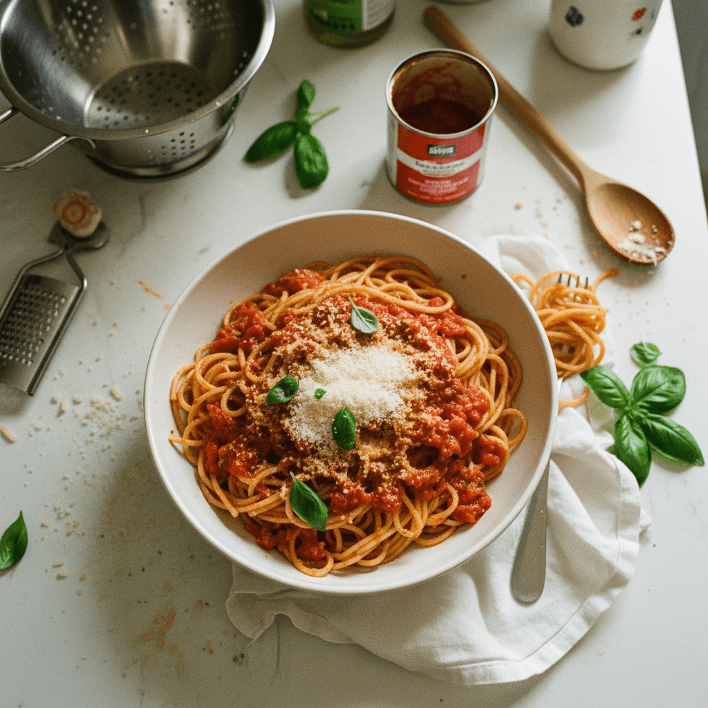 Classic Spaghetti Marinara